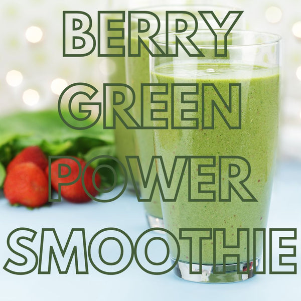 Berry Green Power Smoothie