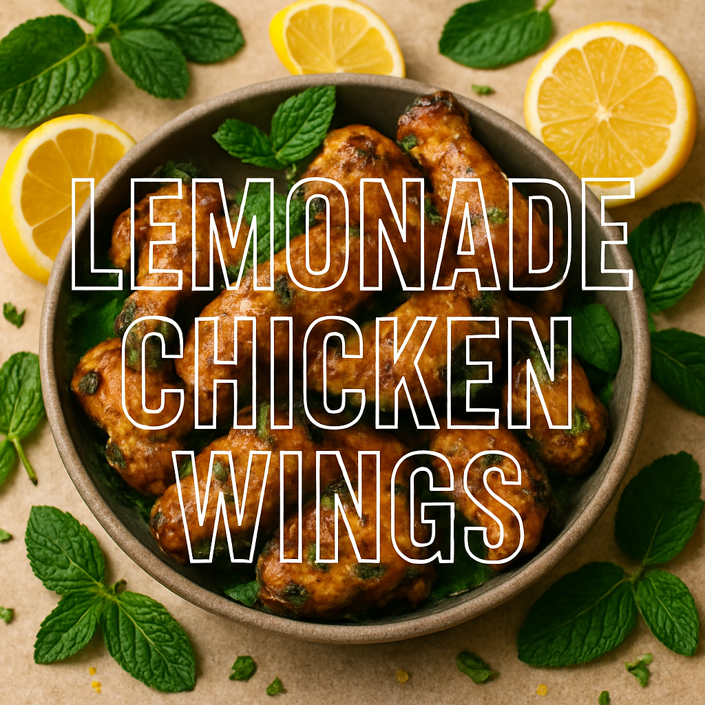 Lemonade Chicken Wings
&ndash; Uncle Dibbz