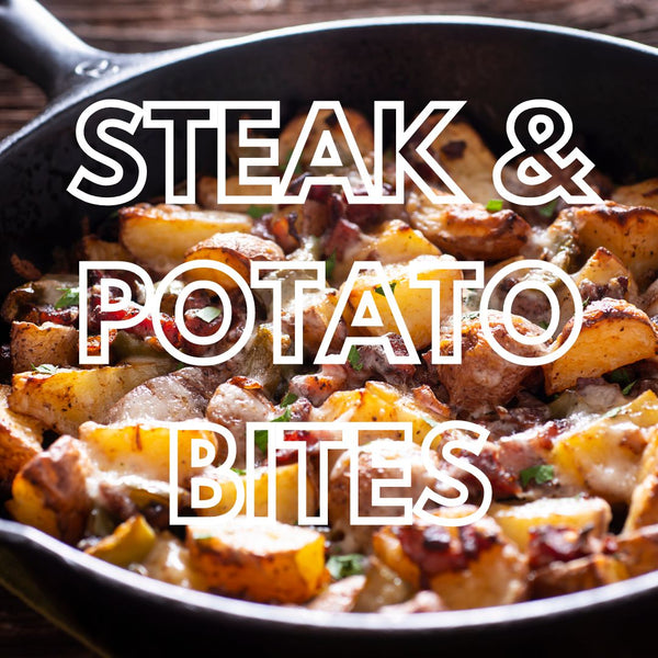 Garlic Butter Steak and Potato Bites