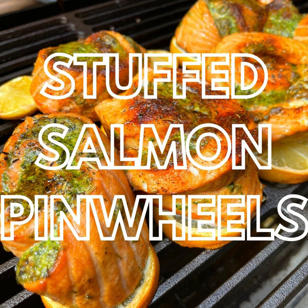 Stuffed Salmon Pinwheels