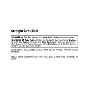STRAIGHT DROP RUB (3-PACK)