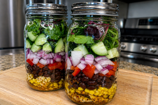 Mason Jar Salad