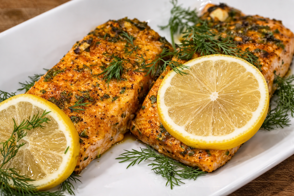 Lemon Herb Baked Salmon
