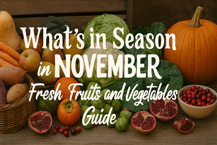 What’s in Season in November: Fresh Fruits and Vegetables Guide