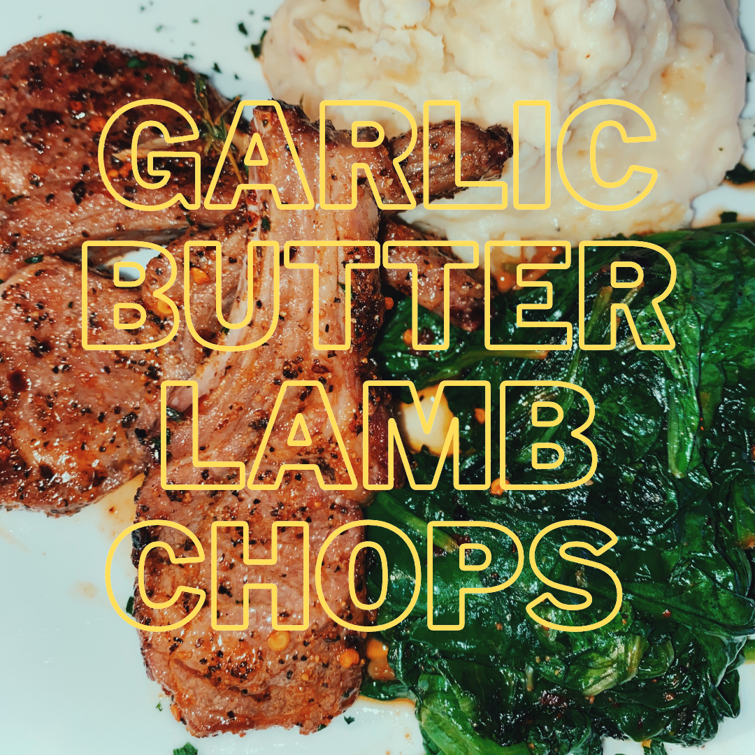 Garlic Butter Lamb Chops