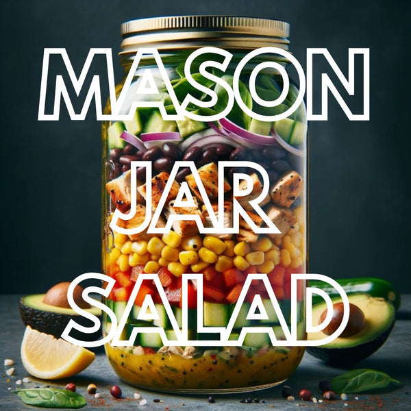 Cajun Mason Jar Salad
