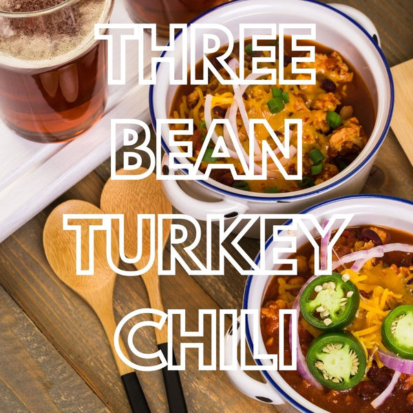 Lean 3 Bean Turkey Chili