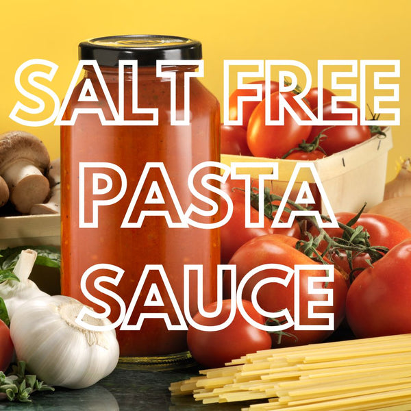 Salt Free Roasted Pasta Sauce