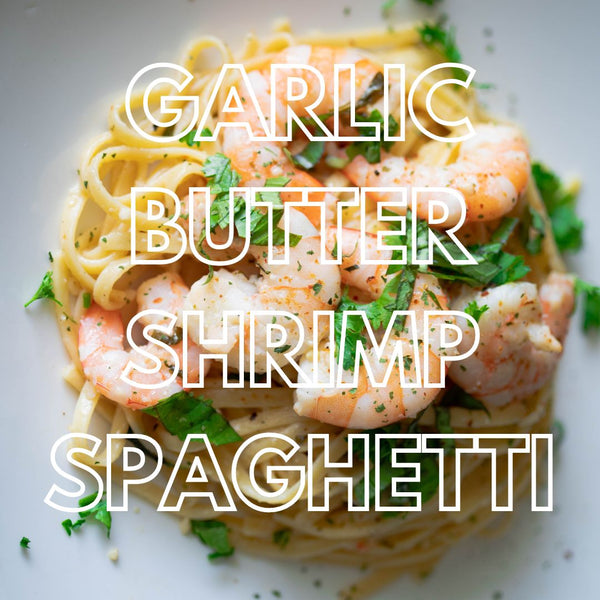 Garlic Butter Shrimp Spaghetti