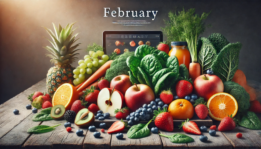 February’s Fresh Picks: 10 Seasonal Fruits and Veggies to Load Up On