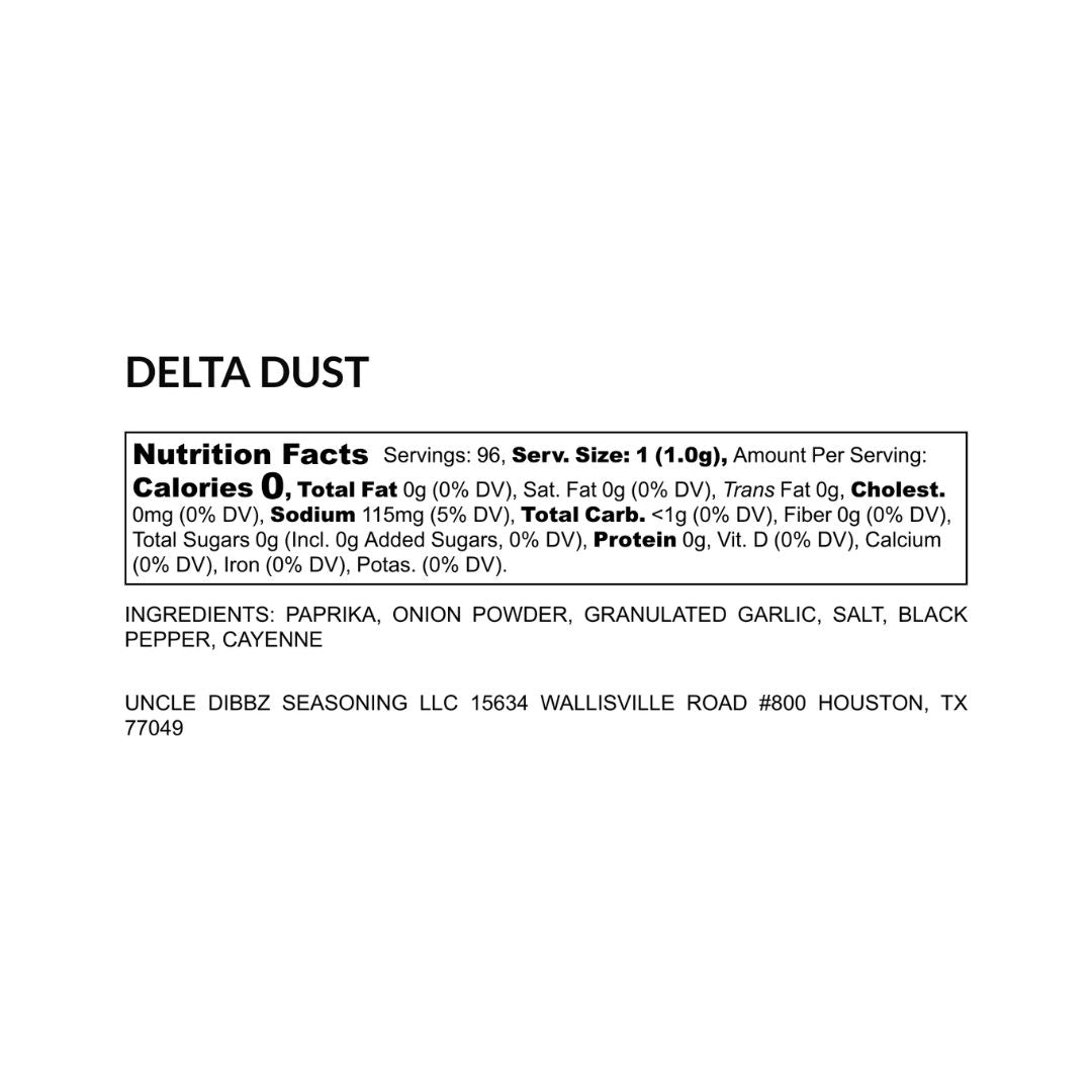 Delta Dust Rub – Sew Suzy