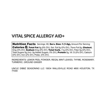 Load image into Gallery viewer, VITAL SPICE ALLERGY AID+
