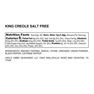 KING CREOLE NO SALT BLEND (3-PACK)